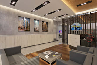 design your office with furniture details