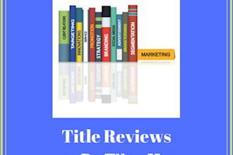 review your book title