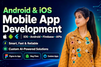 build ai based mobile apps for ios and android as flutter developer