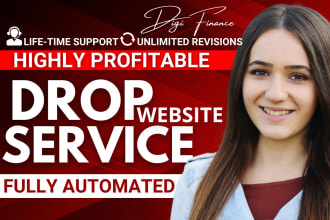 create automated dropservice or drop servicing website
