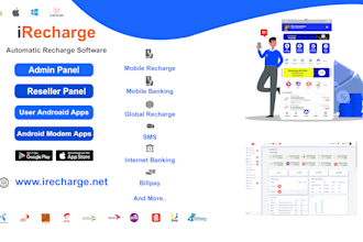 do mobile recharge,topup and mobile banking billing and apps