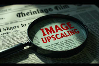 upscale images and improve the details for you using ai