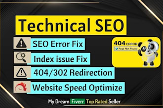 do technical SEO, fix website indexing with search console error