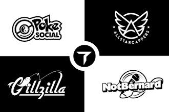 do wordmark, lettering, typography and text logo design