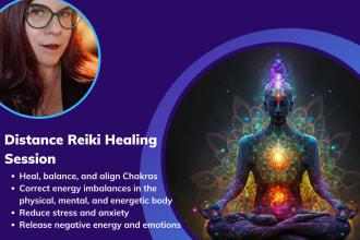 provide a powerful distance reiki energy healing session