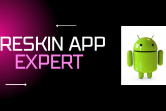 reskin your android app and publish on google playstore
