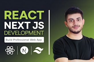 develop professional web application react js and next js also mearn stack