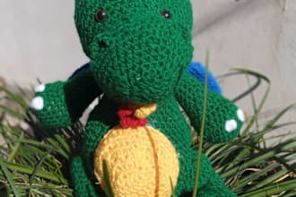 write detailed crochet and amigurumi patterns with pictures