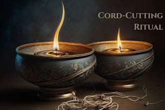 perform a cord cutting to remove negative energy attachments