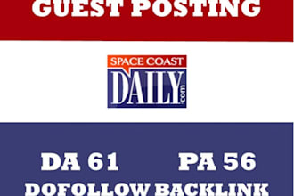guest post on spacecoastdaily, expressdigest or artdaily