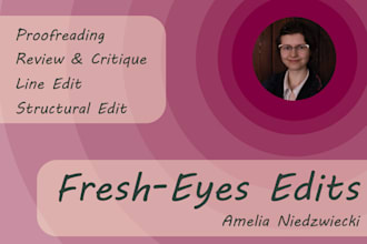 proofread and edit your writing