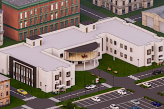 create model in 3d revit and render in lumion