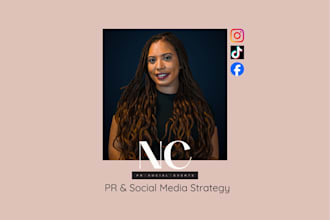 be your social media assistant and PR specialist