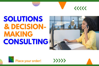 help you make better business decisions with strategic solutions