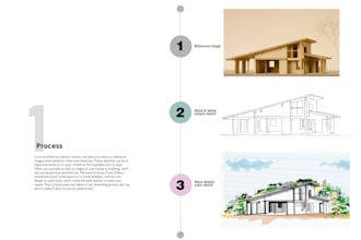 do architectural drawings in black and white and color