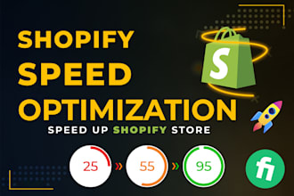 speed up your shopify store or your website  theme