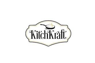 design popular classic kitchen brand logo