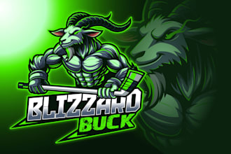 design amazing sports mascot logo for team and leagues