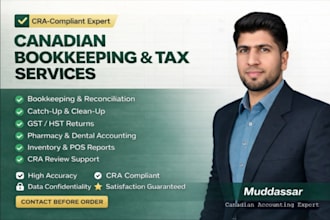 canadian bookkeeping, cleanup, catchup, tax for pharmacies and dental clinics