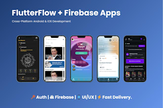 build scalable flutterflow and firebase apps with authentication and firestore
