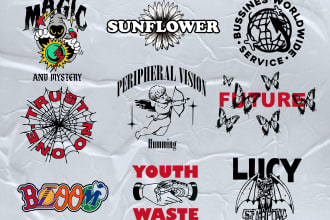 create dope urban streetwear logo design