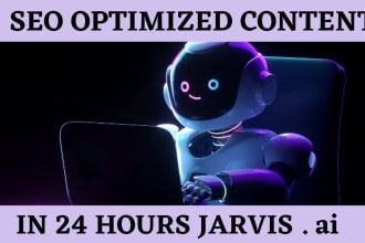 write surfer SEO optimized articles with jarvis or jasper ai