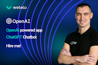 develop openai powered app and gpt chatbot