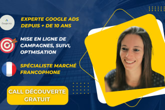 setup and manage your french google ads campaigns