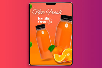 design food menu, food poster and instagram ads