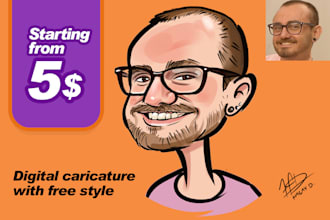 create a funny caricature out of you