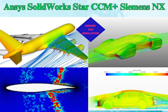 perform cfd analysis in ansys, star ccm and solidworks