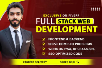 be your professional full stack web developer