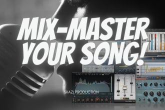 mix and master your rap, rnb, pop, or drill song