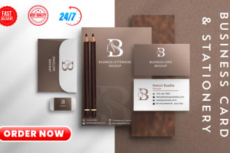 create an elegant, attractive business cards and stationary