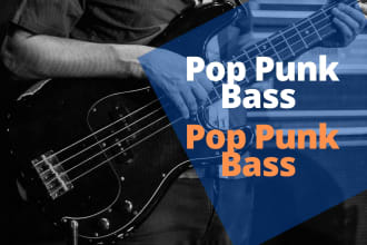add bass to your punk, rock or pop song