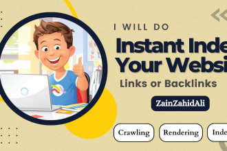 instant index your website in google, bing and other search engines