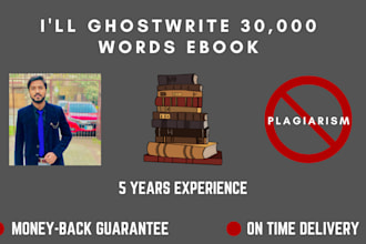 ghostwrite the amazing 30,000 words ebook efficiently
