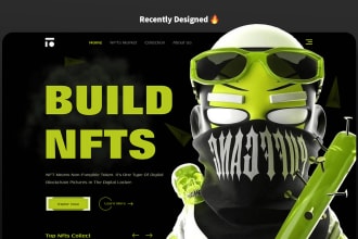 design crypto website in figma