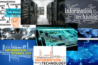 help you with your IT, information technology, career