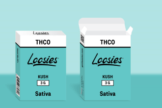 design premium cbd, hemp, delta 8, and delta 10 labels and packaging box