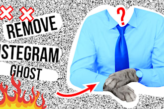 remove  bot,fake and ghost followers instagram manually