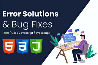 solve code problems in javascript, typescript, react, nextjs, css, html