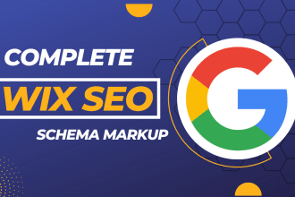 complete wix SEO with schema markup