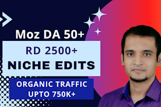 do one super powerful niche edit guest post to rank higher