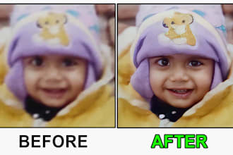 enhance your old and blurry photos