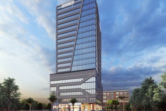 design architectural highrise building