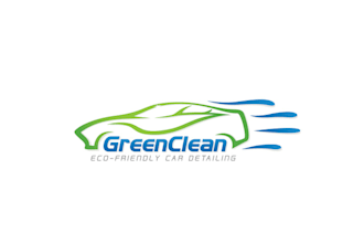 do minimalist brilliant eco friendly car detailing business logo