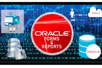 develop with oracle form and report
