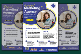 design a flyers for party, corporate, food, and church