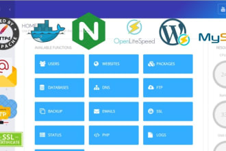 setup vps server on any platform contabo, digital ocean, linode, vultr, cloud